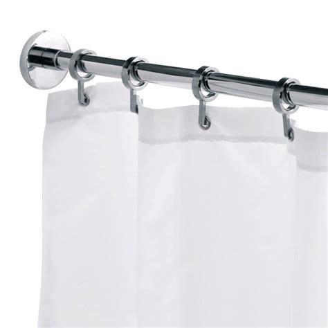 It is ideal for tubs and shower spaces larger than standard 60-72 in. . Shower curtain rods home depot